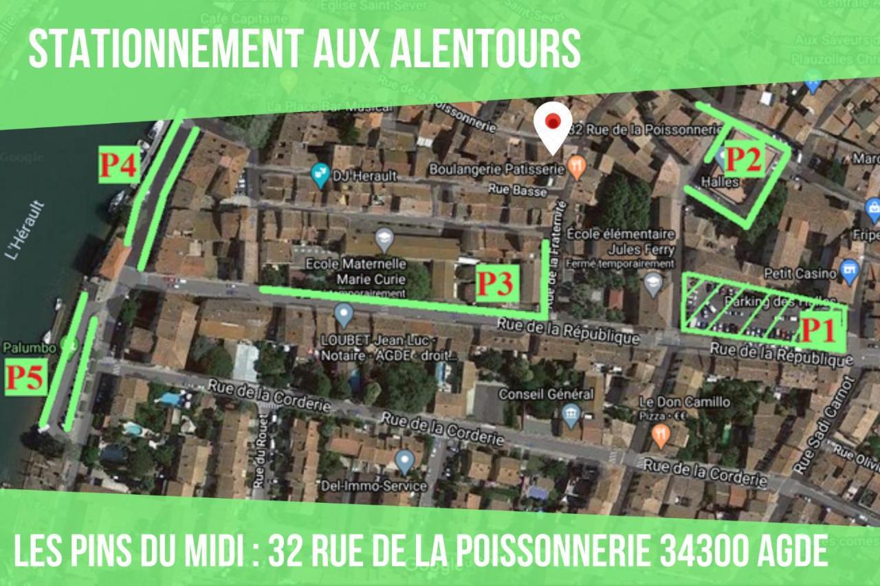 ~☆ T2 Les Pins du Midi - AGDEBNB ☆~ Extérieur photo